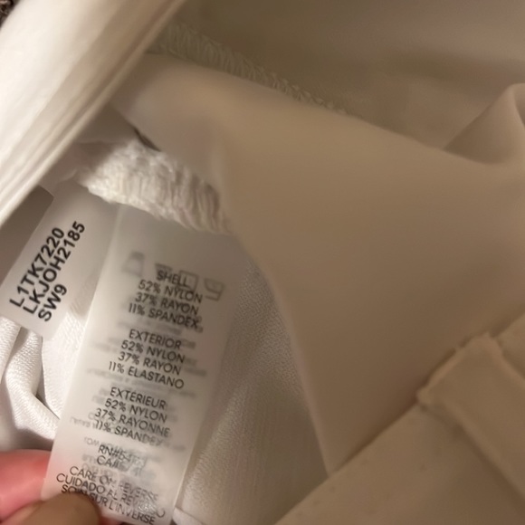 Karl Lagerfeld Women's High Waisted Seasonless Compression Pant - Picture 3 of 7